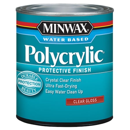 Minwax 255554444 0.5 Point Gloss Polycrylic Protective Finish MI574081